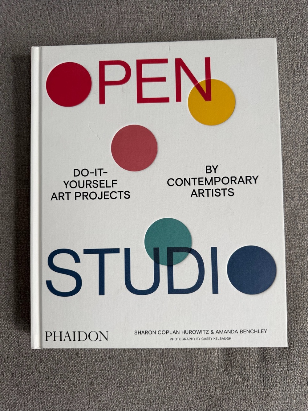 Open Studio DIY Art Projects Contemporary Artists Phaidon Hardcover 2020 KAWS